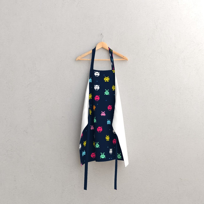 Apron - Invaders - printonitshop