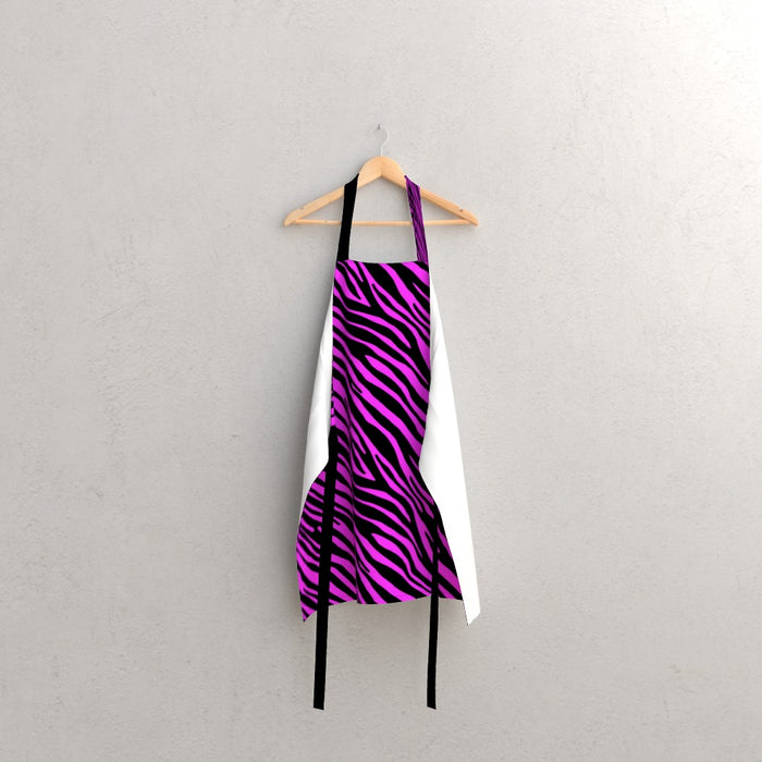 Apron - Pink Zebra - printonitshop