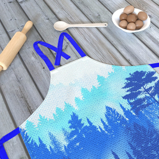 Apron - Forest Blue - printonitshop