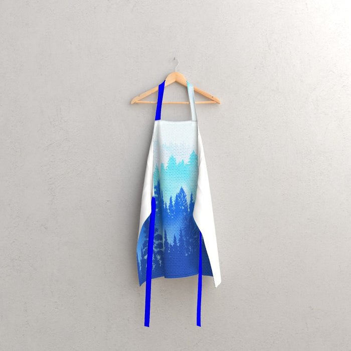 Apron - Forest Blue - printonitshop