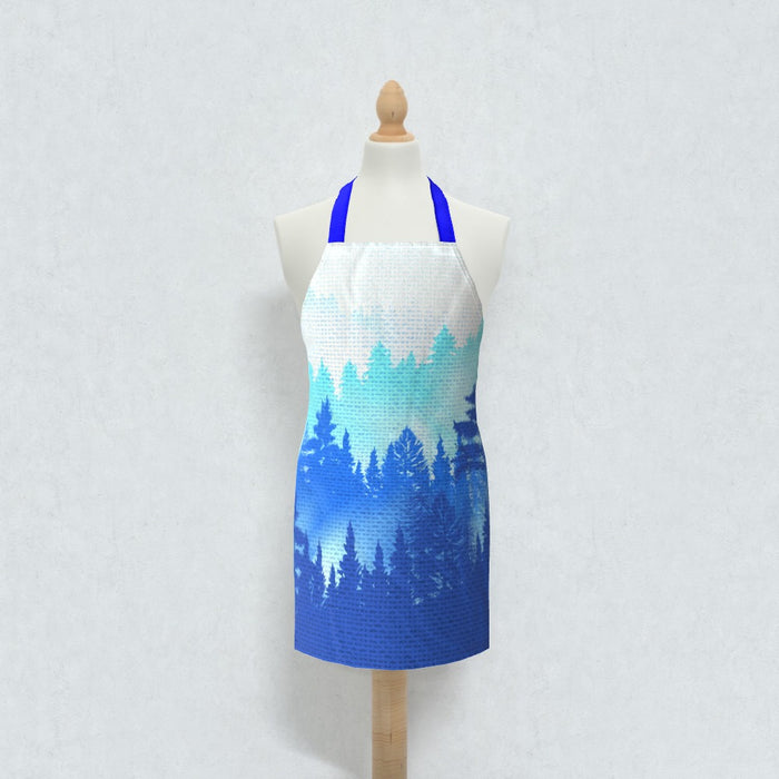 Apron - Forest Blue - printonitshop