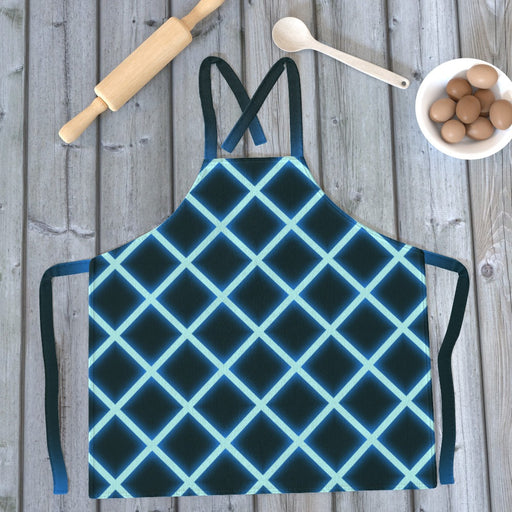 Apron - Neon Blue - printonitshop