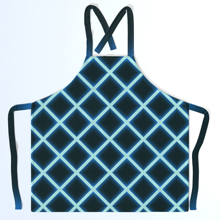 Apron - Neon Blue - printonitshop