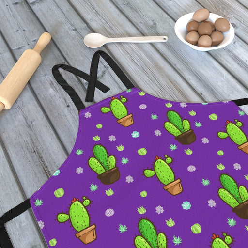 Apron - Cactus Purple - printonitshop