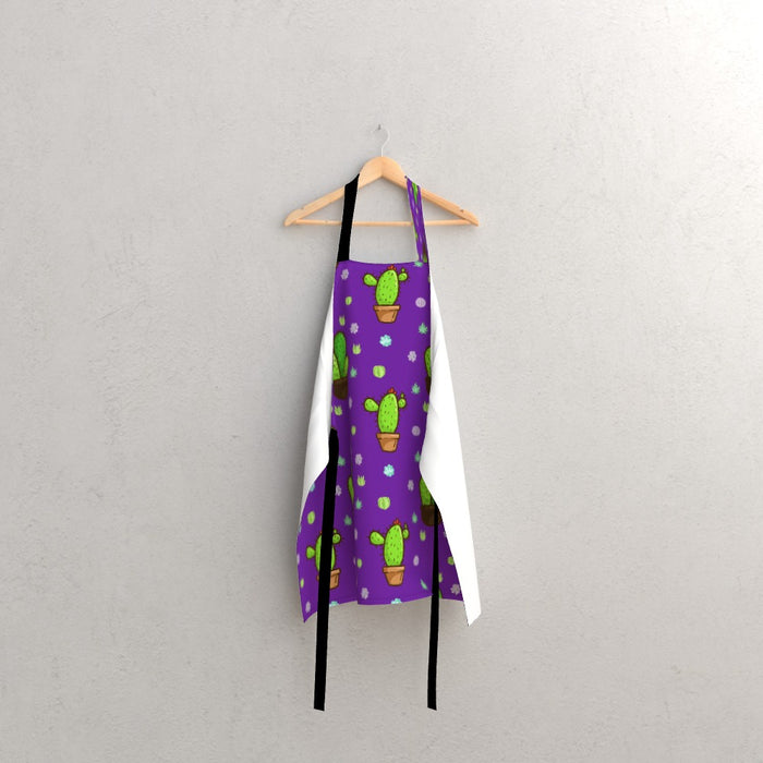 Apron - Cactus Purple - printonitshop