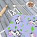 Apron - Cows Violet - printonitshop