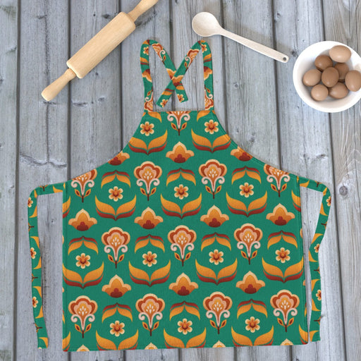 Apron - Stamen Green - printonitshop