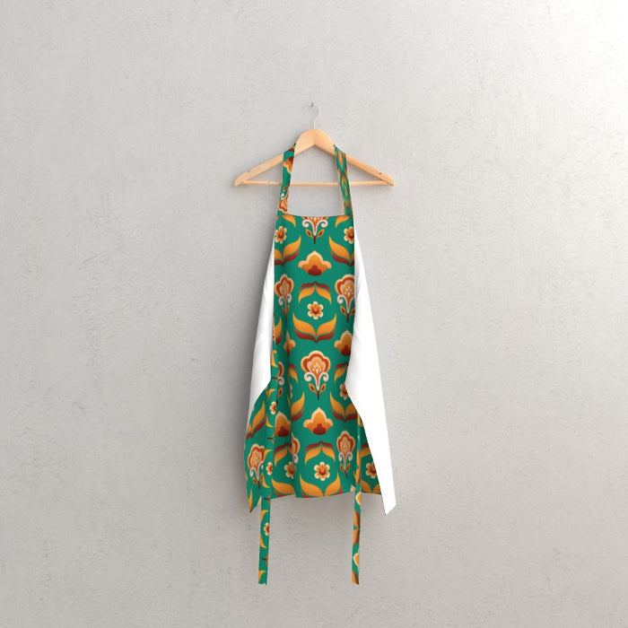 Apron - Stamen Green - printonitshop