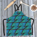 Apron - Abstract Waves Blue/Green - printonitshop