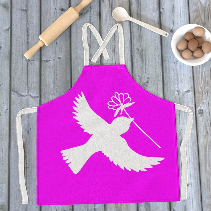 Apron - Pink Dove - printonitshop