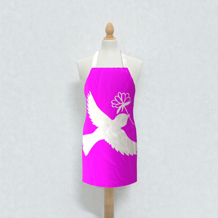 Apron - Pink Dove - printonitshop