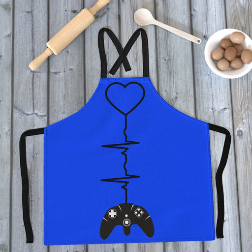 Apron - Gaming Heartbeat - printonitshop