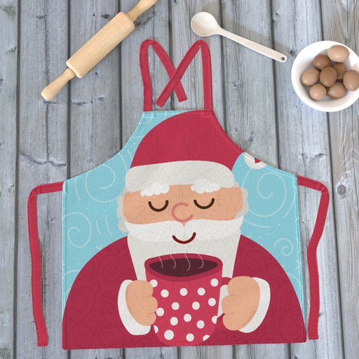 Apron - Santa's Hot Drink - printonitshop