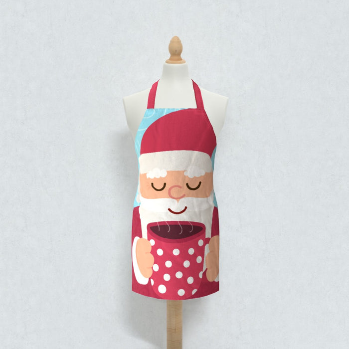 Apron - Santa's Hot Drink - printonitshop