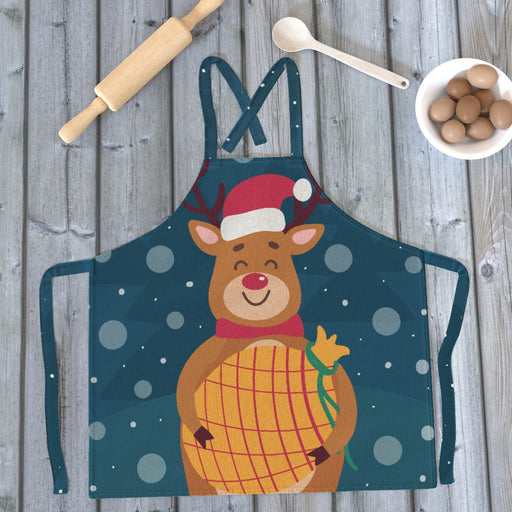 Apron - Reindeer Smily - printonitshop