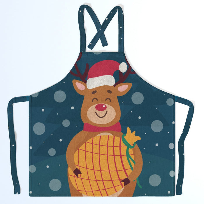 Apron - Reindeer Smily - printonitshop