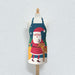 Apron - Santa and the Reindeer - printonitshop