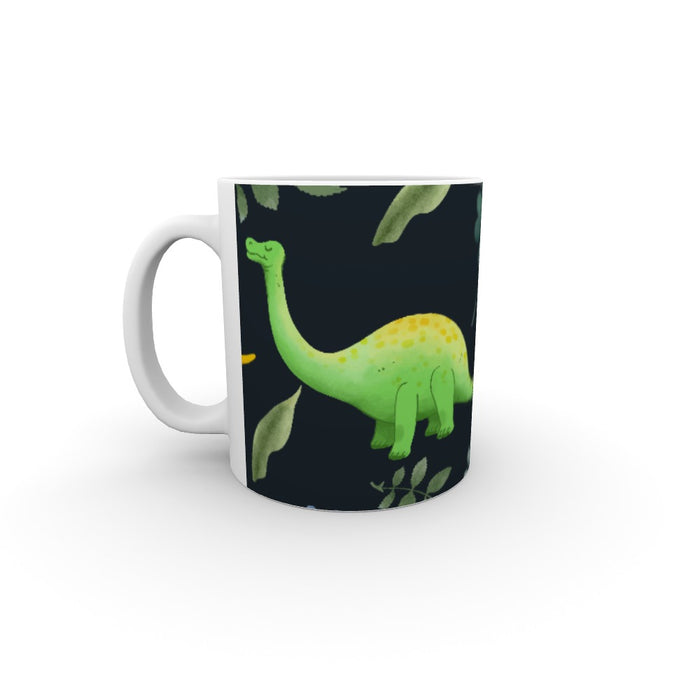 11oz Ceramic Mug - Dino Dark - printonitshop