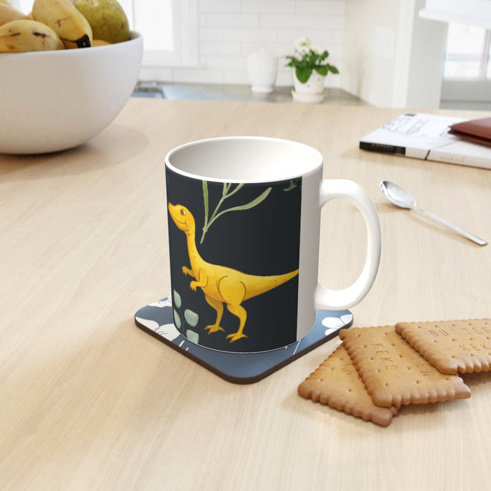 11oz Ceramic Mug - Dino Dark - printonitshop