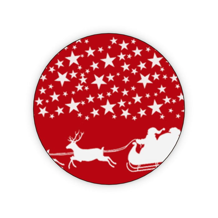 Coasters - Father Christmas On Route - printonitshop