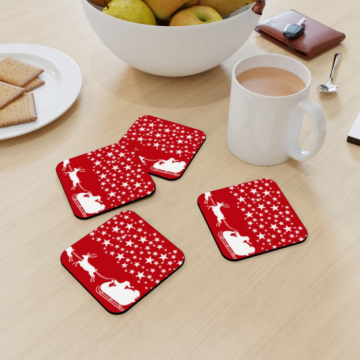 Coasters - Father Christmas On Route - printonitshop