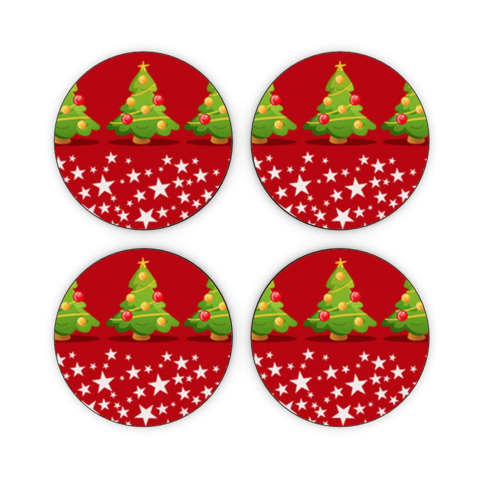 Coasters - Christmas Trees - printonitshop