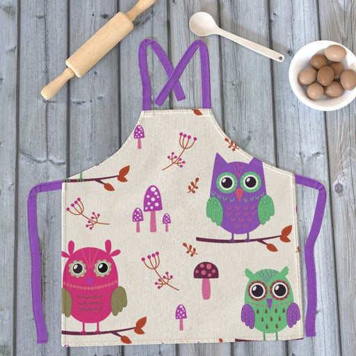 Apron - Owl Friends - printonitshop