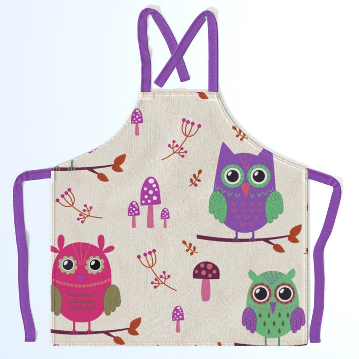 Apron - Owl Friends - printonitshop