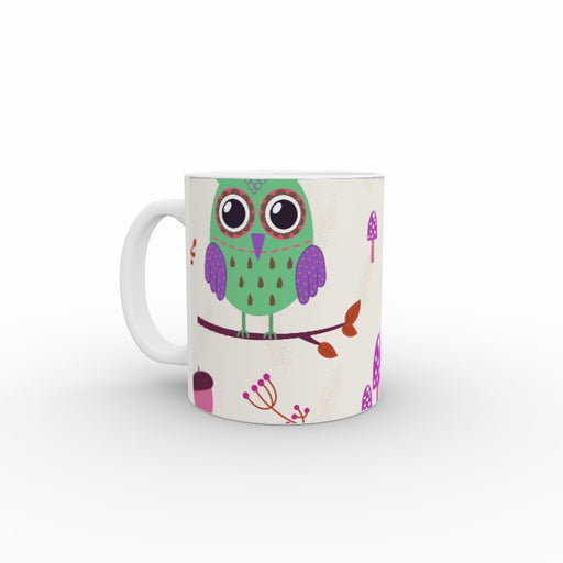 11oz Ceramic Mug - Owl Friends - printonitshop