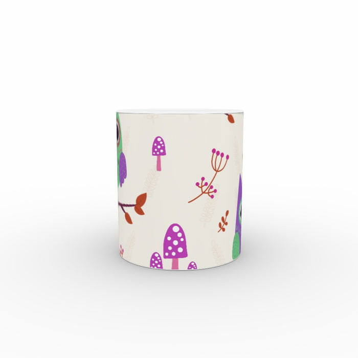 11oz Ceramic Mug - Owl Friends - printonitshop