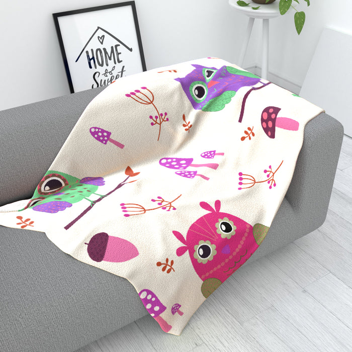 Blanket - Owl Friends - printonitshop