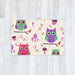 Blanket - Owl Friends - printonitshop