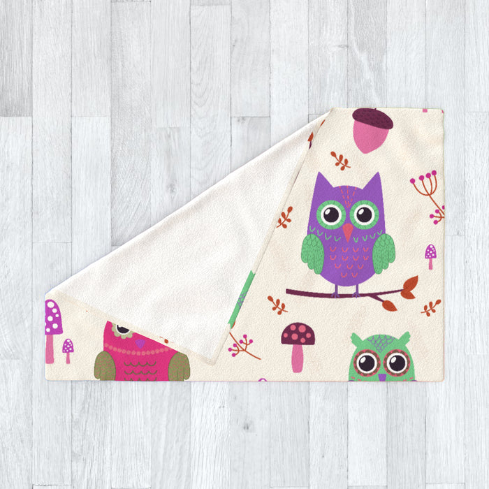 Blanket - Owl Friends - printonitshop