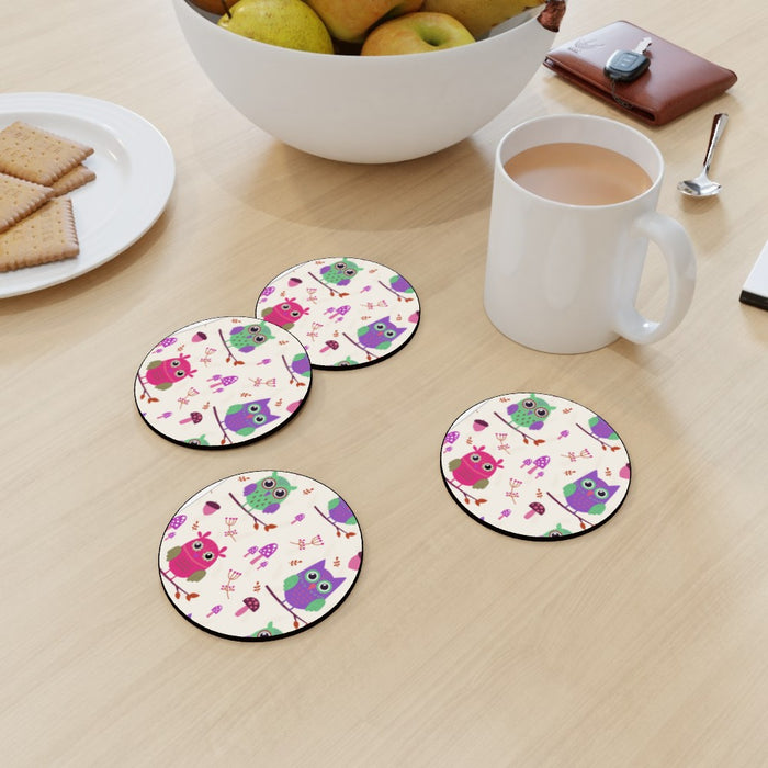 Coasters - Owl Friends - printonitshop