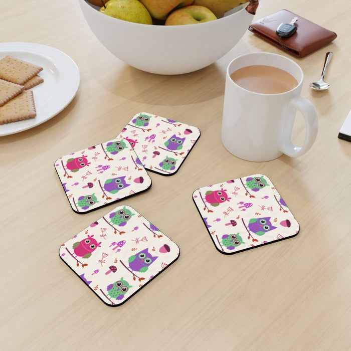 Coasters - Owl Friends - printonitshop