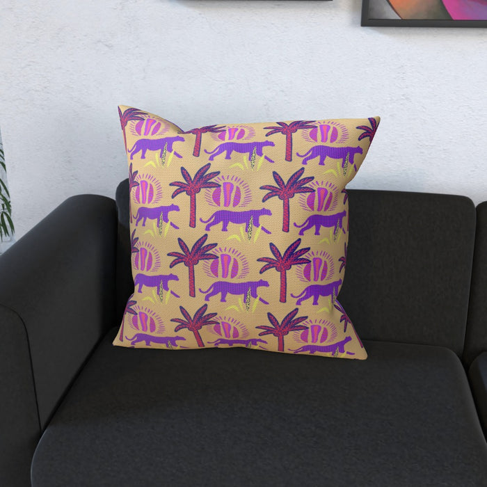 Cushion - Purple Panther - printonitshop