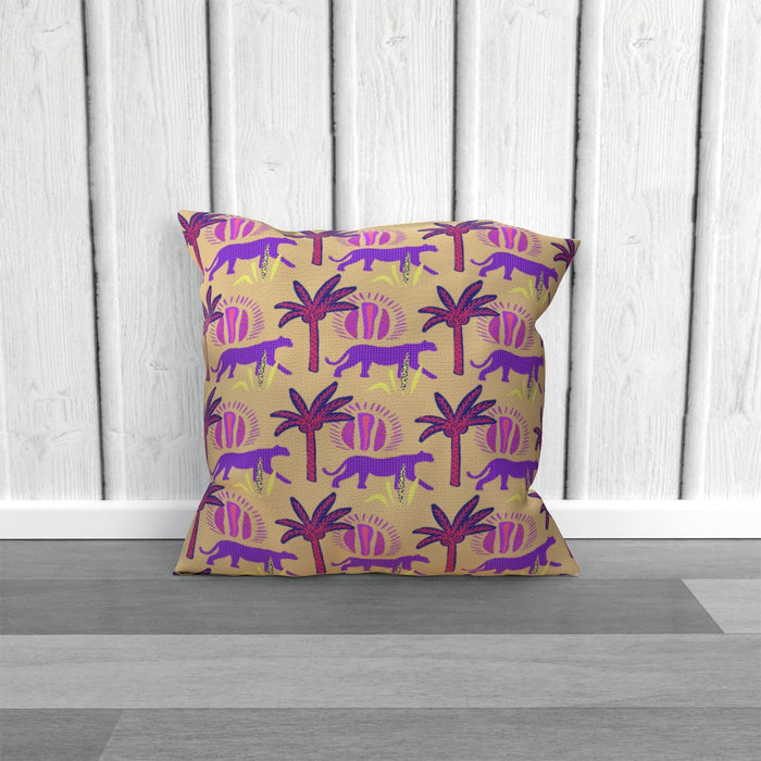 Cushion - Purple Panther - printonitshop