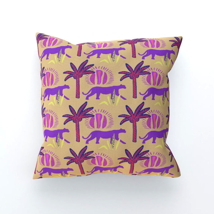 Cushion - Purple Panther - printonitshop