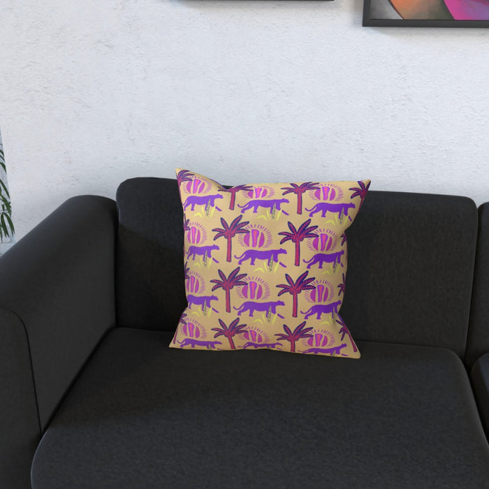 Cushion - Purple Panther - printonitshop