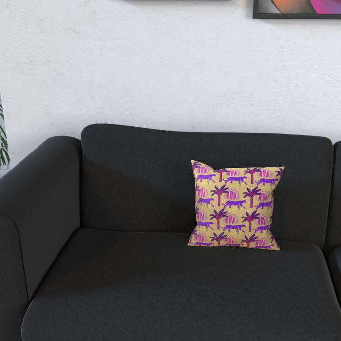 Cushion - Purple Panther - printonitshop