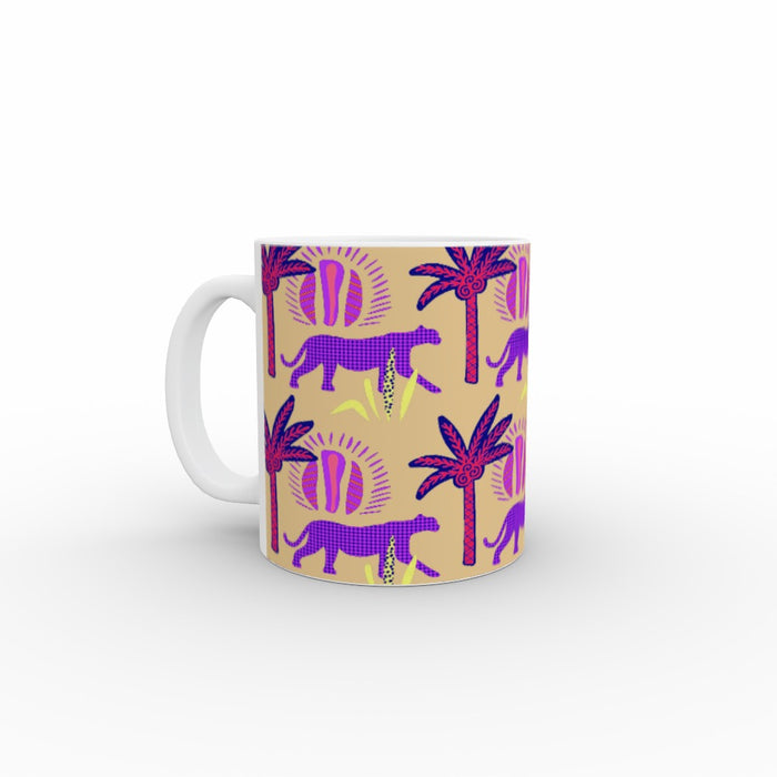 11oz Ceramic Mug - Purple Panthers - printonitshop