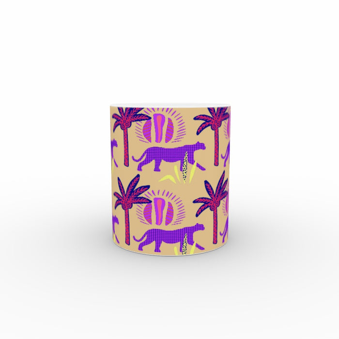 11oz Ceramic Mug - Purple Panthers - printonitshop