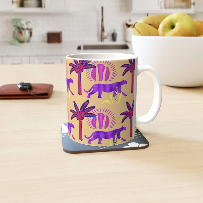 11oz Ceramic Mug - Purple Panthers - printonitshop