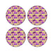 Coasters - Purple Panthers - printonitshop