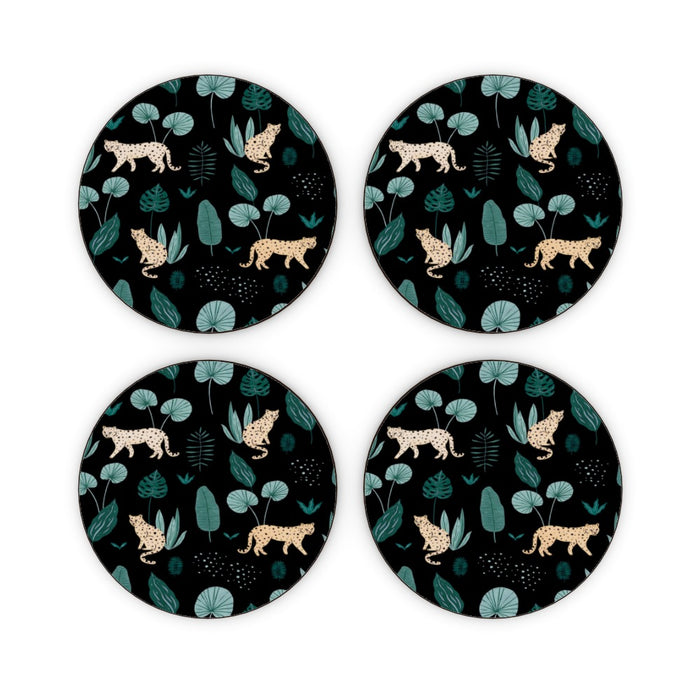 Coasters - Lazy Leopard - printonitshop