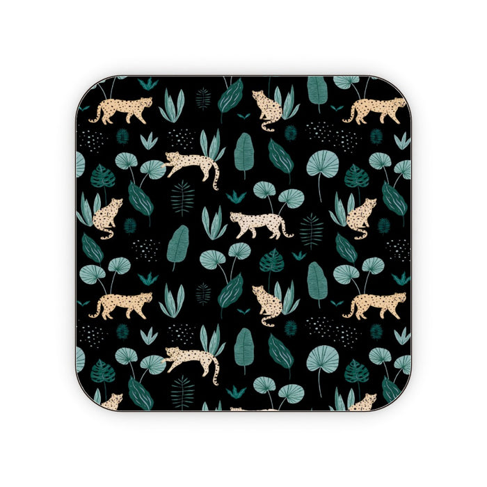 Coasters - Lazy Leopard - printonitshop