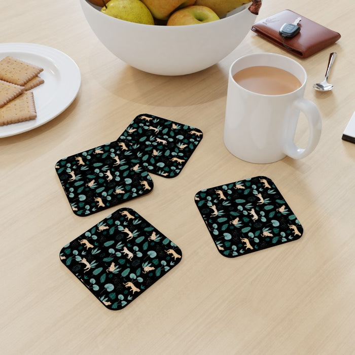 Coasters - Lazy Leopard - printonitshop