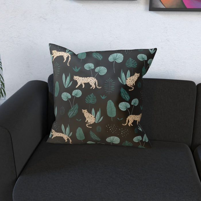 Cushion - Lazy Leopard - printonitshop