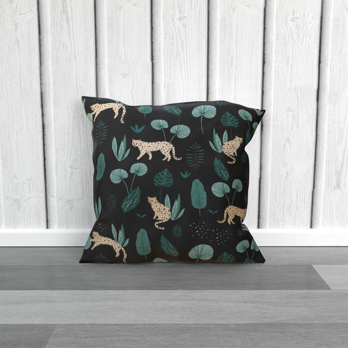 Cushion - Lazy Leopard - printonitshop