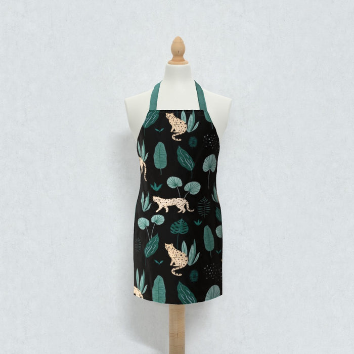 Apron - Lazy Leopard - printonitshop